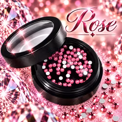 Moyra Krystaller 28 Rose 100stk