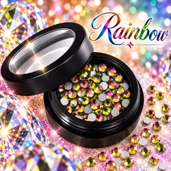 Moyra Krystaller 37 Rainbow 100stk