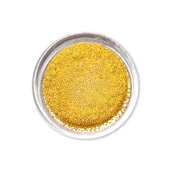 Moyra Caviar Beads 0.4mm Gold