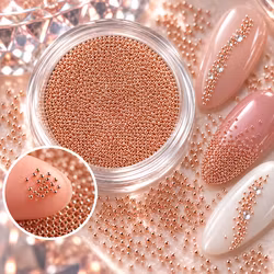Moyra Caviar Beads 0.4mm Rosegull