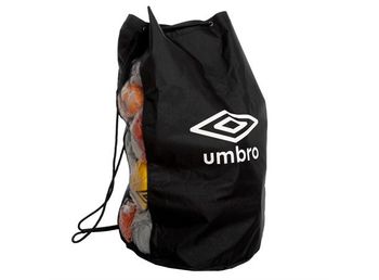 UMBRO Bollsäck Svart Förvaringssäck till bollar