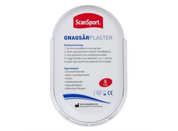 SCANSPORT Skavsårsplåster 10-pack skavsårsplåster (10x5st)