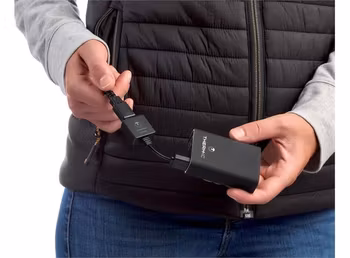 THERM-IC POWER VEST HEAT WOMEN Grå Värmeväst (inkl U-pack, exkl.Powerbank)