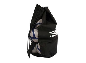 UMBRO Bollsäck Svart Förvaringssäck till bollar