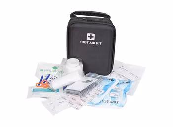 PROLINE Medical Bag w/Content Svart L First aid kit
