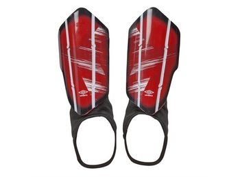 UMBRO Neo Flexi With Det/Sock Röd Benskydd med strumpa