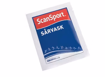 SCANSPORT Sårtvätt Servetter till sårrengöring 6st