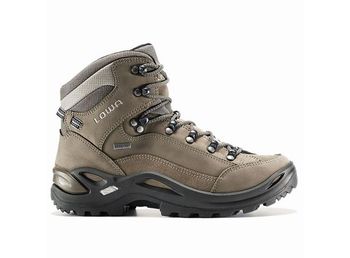 LOWA RENEGADE GTX MID WS WIDE Pebble Vandringskänga extra vid läst dam