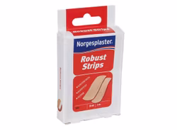 NORGESPLASTER Robust Strips Textilplåster 20st