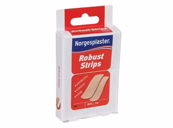 NORGESPLASTER Robust Strips Textilplåster 20st
