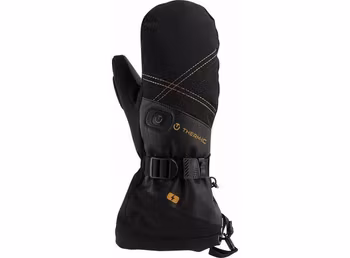 THERM-IC ULTRA BOOST MITTENS W Svart Tumvantar med batteri & laddkabel, dam