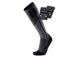 THERM-IC S.E.T® PERF+1400B Grå Set med strumpor, batteri och laddkabel