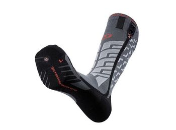 THERM-IC S.E.T® PERF+1400B Grå Set med strumpor, batteri och laddkabel