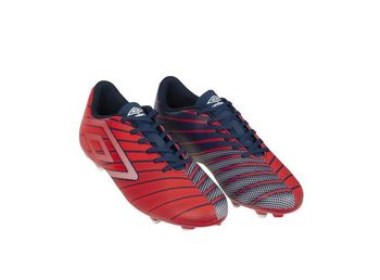UMBRO Velocita Elixir Leag FG J Röd Fotbollsko med fasta dobbar