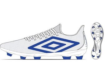UMBRO Velocita Matrix Club FG Vit Fotbollsko fasta dobbar