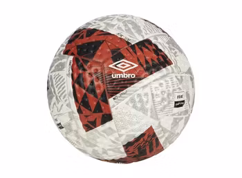 UMBRO Neo Laminar TB Vit/Röd 5 Matchboll FIFA Quality Pro