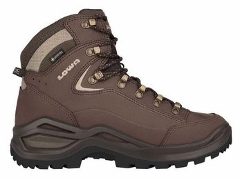 LOWA RENEGADE EVO GTX MID WS Brun Vandringskänga med Gore-Tex dam