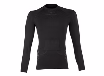 THERM-IC S.E.T® BASELAYR M+BP Svart Set eluppvärmd tröja+Bodypack herr