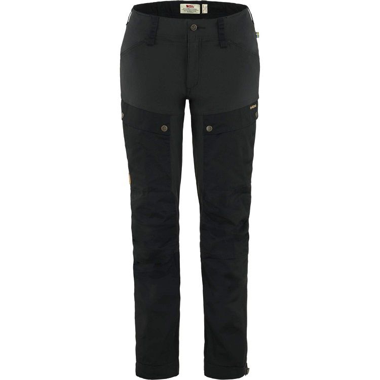 Fjällräven Keb Trousers W Curved Short Black