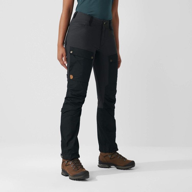 Fjällräven Keb Trousers W Curved Short Black