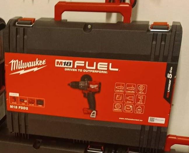 Isborrspaket Mora Nova +18v Milwakee borrmaskin och adapter