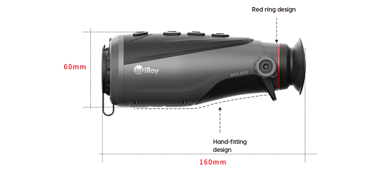 Thermal / Thermal binoculars InfiRay AFFO AP13