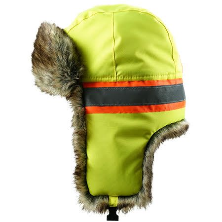 Mössa Flaps Reflex Gul