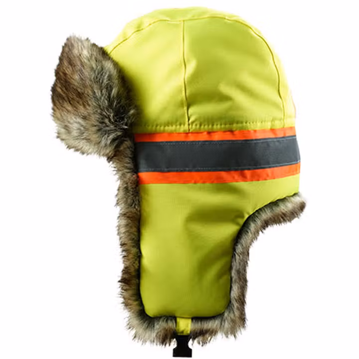 Mössa Flaps Reflex Gul