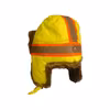 Hat Flaps Reflective Yellow