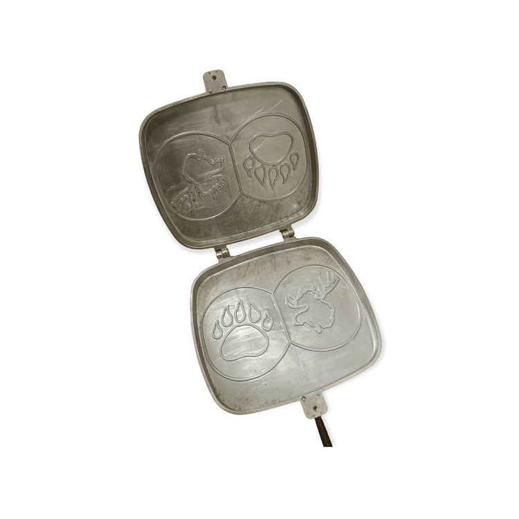 Barbecue iron Aluminum Bear/Moose pattern