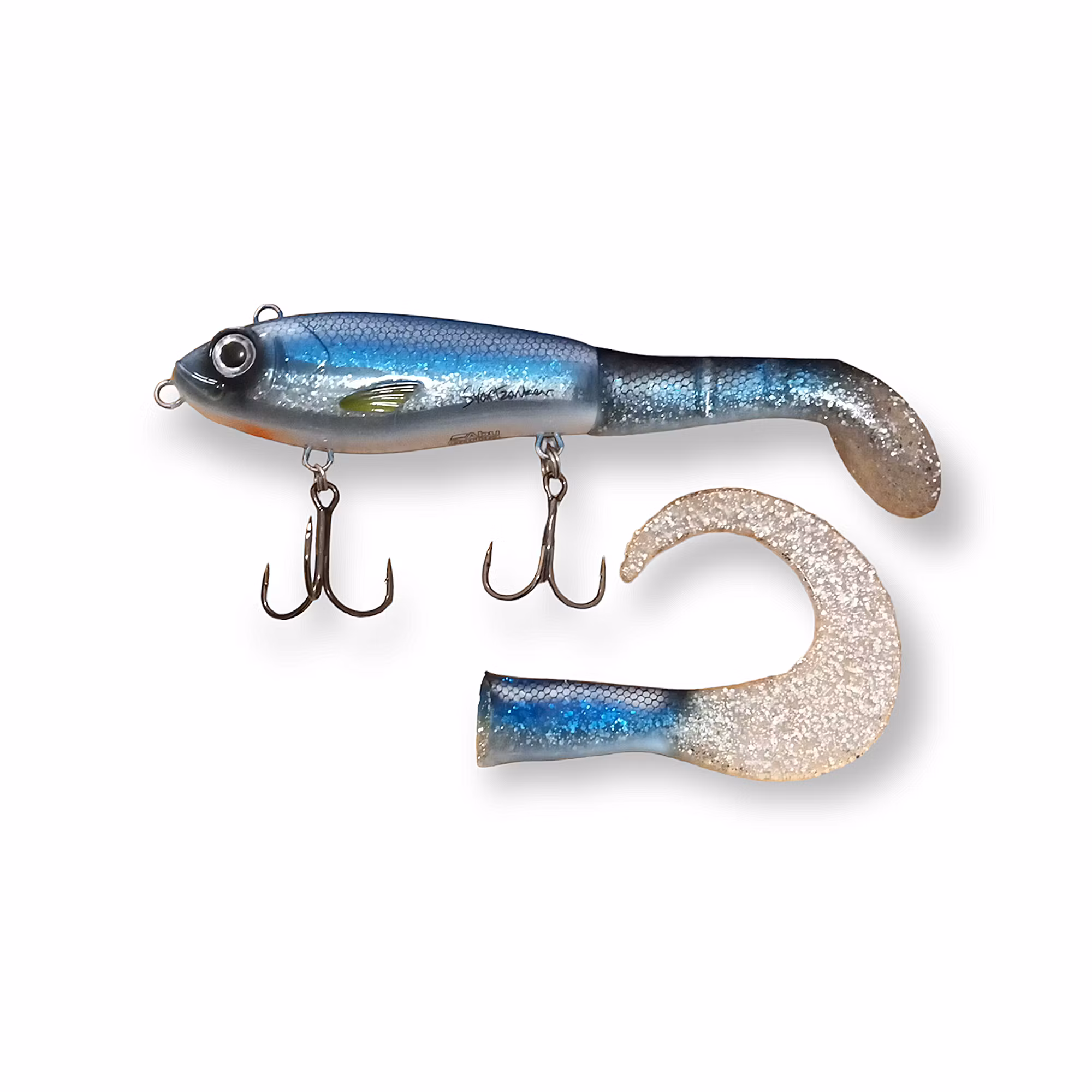 Jig/Hardbait, ABU Svartzonker McHYBRID, Blue Silver