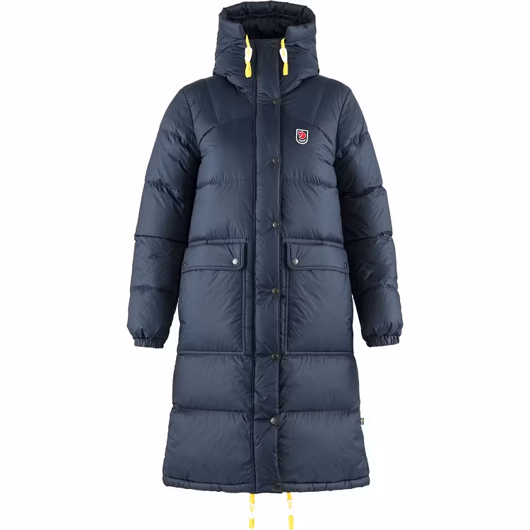 Fjällräven Expedition Long Down Parka W  Navy