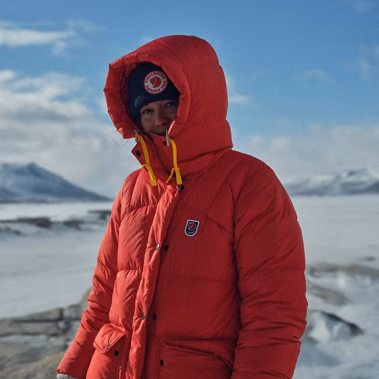 Fjällräven Expedition Long Down Parka W  Navy