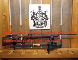 Kulgevär Mauser M25 Max, Kal 308Win, Tumhålskolv med Justerbar kolvkam