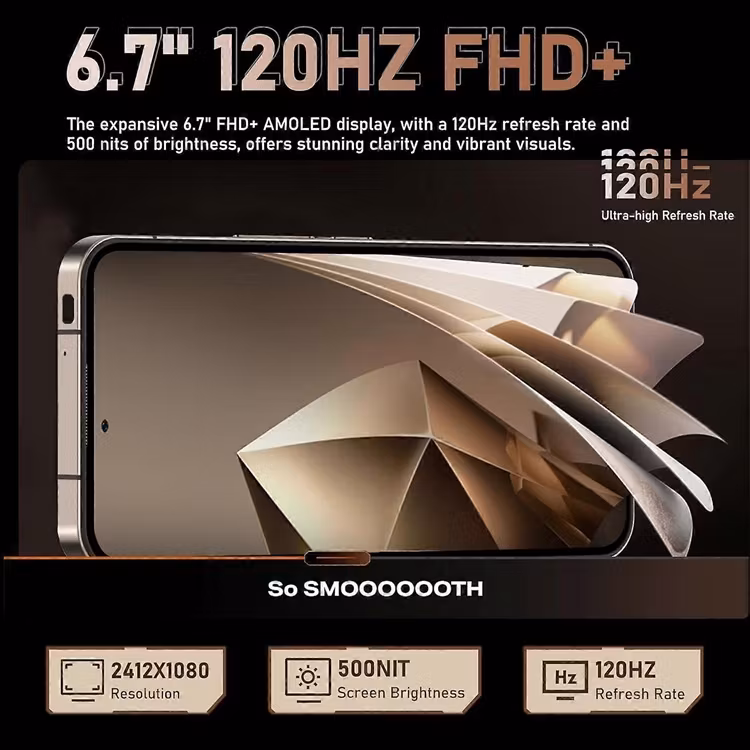 Oukitel WP200 Pro 72GB 1TB Ai 5G Mobiltelefon