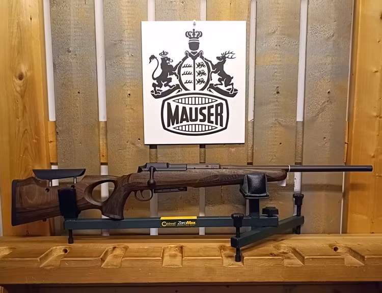 Kulgevär Mauser M25 Max, Kal 6,5x55, Tumhålskolv, Justerbar kolvkam, Gängad