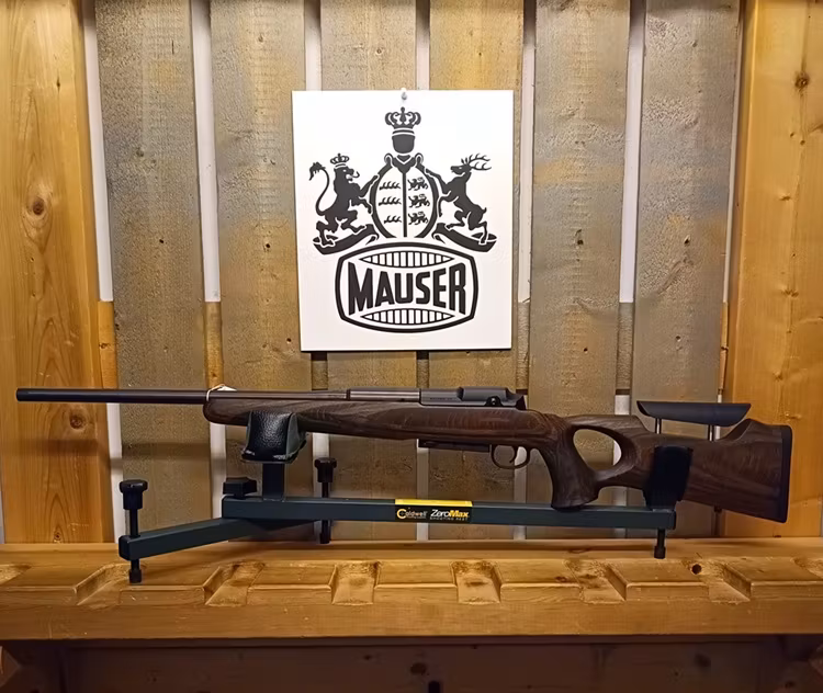 Kulgevär Mauser M25 Max, Kal 6,5x55, Tumhålskolv, Justerbar kolvkam, Gängad