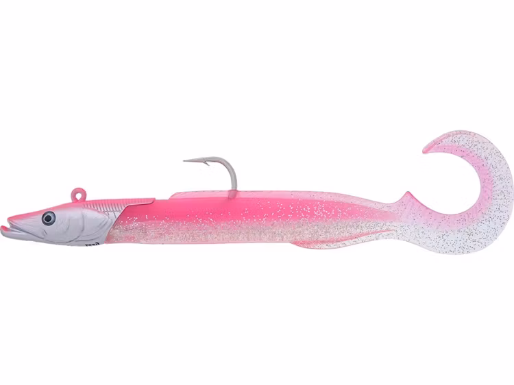 Sandy Andy Curltail Jig 150G 23cm Glowing Lipstick