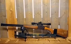 Kombivapen Tikka Kal 12-70/222Rem, Kikarsikte