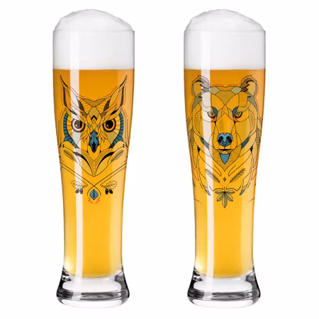 Brauchzeit Ölglas Wheat 2-p NO: 1 &2