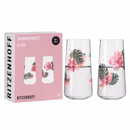 Sommersonett Highballglas 2-p