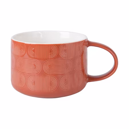 Crest mugg Terracotta 50cl