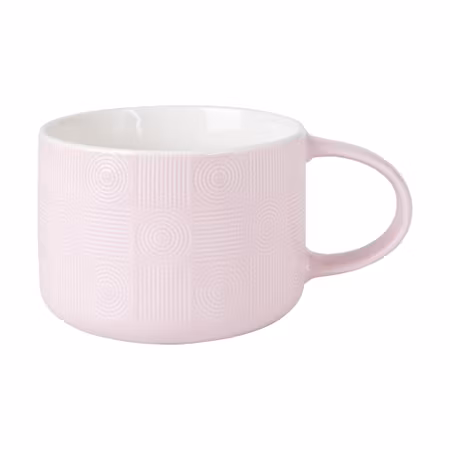 Crest mugg Pink 50cl