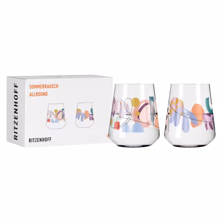 Sommerrausch Vattenglas 2-p