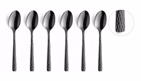 Felicity Tesked 6-p Black