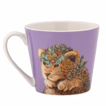 Mugg Lejon Wild Planet by Ferlazzo