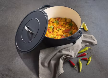 Gjutgärnsgryta Modern 28 cm Mörkblå