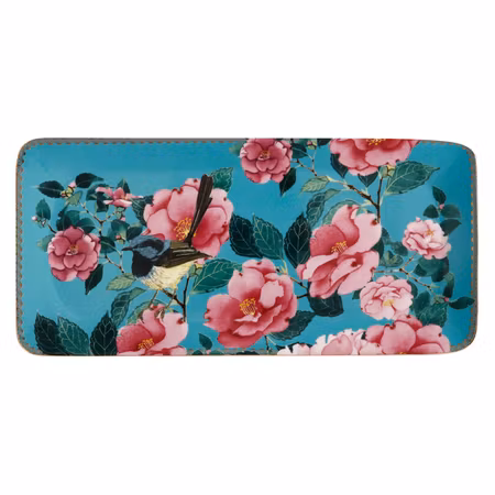 Fat Silk Road Blå blom