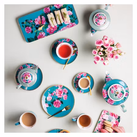 Fat Silk Road Blå blom