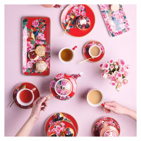 Mugg Silk Road 440 ml Röd